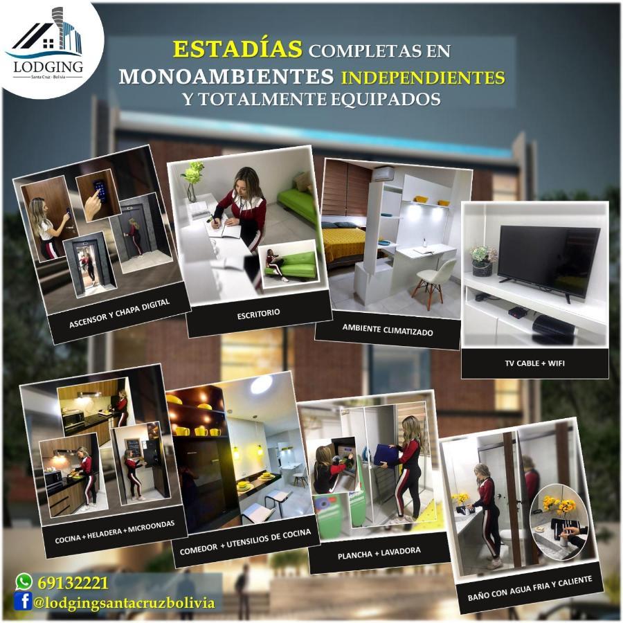 Apto Moderno Con Piscina De Borde Infinito Санта-Крус-де-ла-Сьерра Экстерьер фото